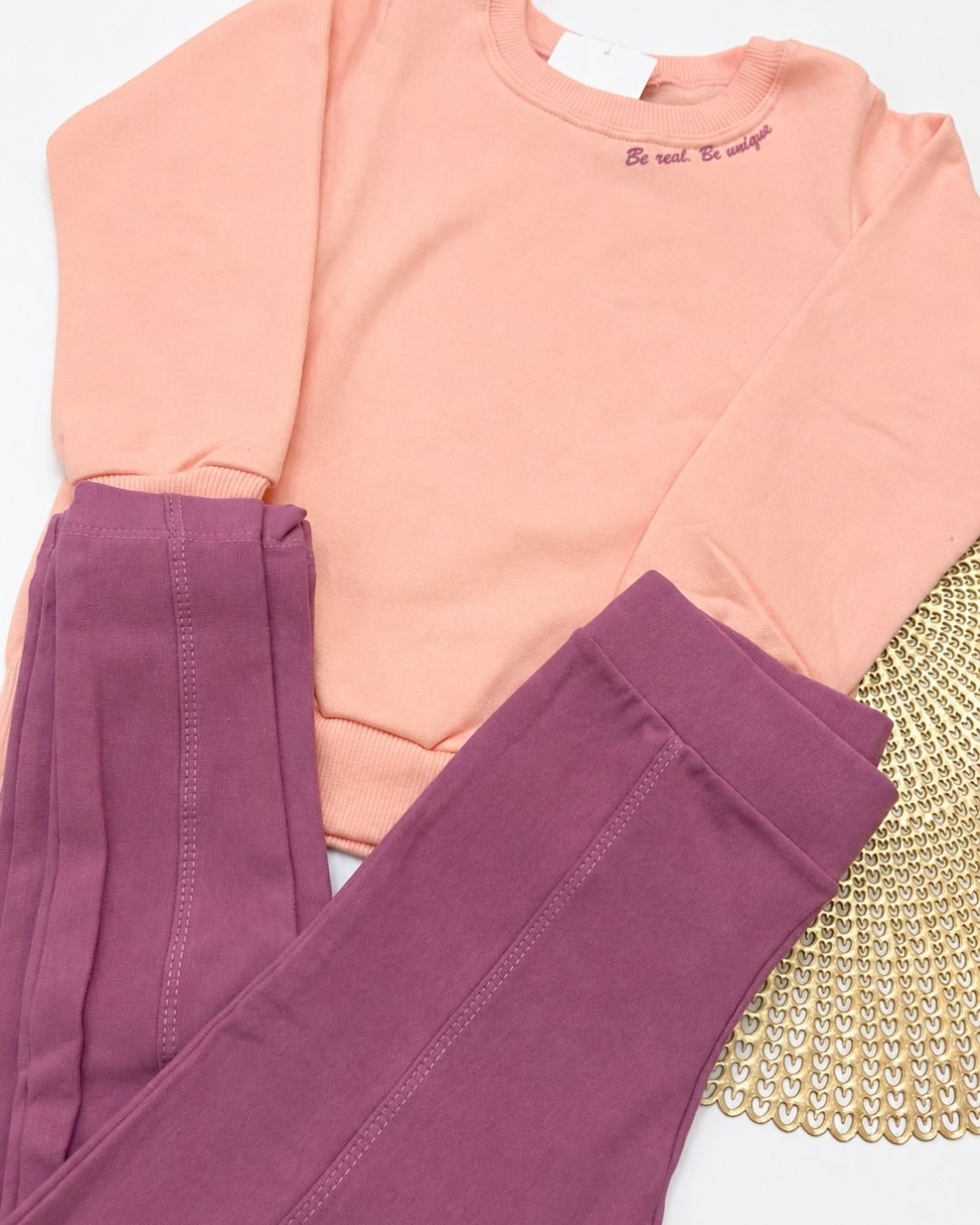 Conjunto Infantil Be Real Com Legging