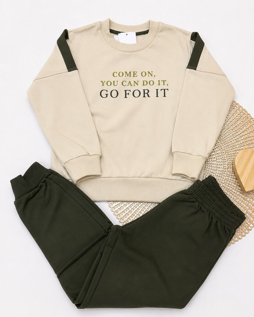 Conjunto Infantil Go For It Com Calça Jogger