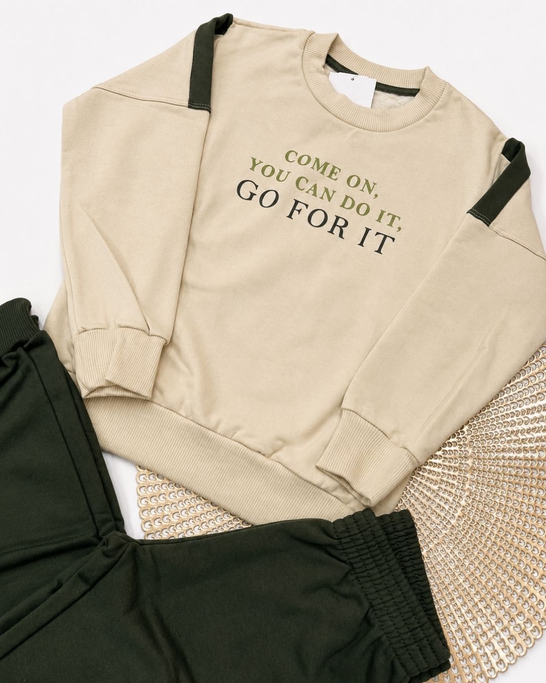 Conjunto Infantil Go For It Com Calça Jogger