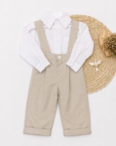 Conjunto Infantil Com Jardineira Ebody