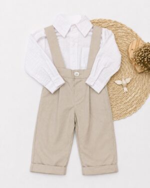 Conjunto Infantil Com Jardineira Ebody