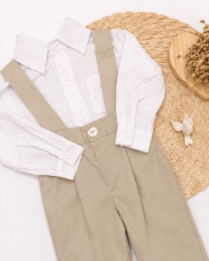 Conjunto Infantil Com Jardineira Ebody