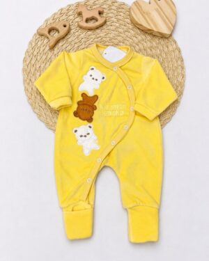 Macacão Plush Bebê Ursinhos My Firts Friend Infantil