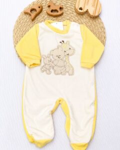 Macacão Plush Bebê3 Bichinhos Safari
